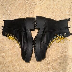 Ego Platform Combat Boots